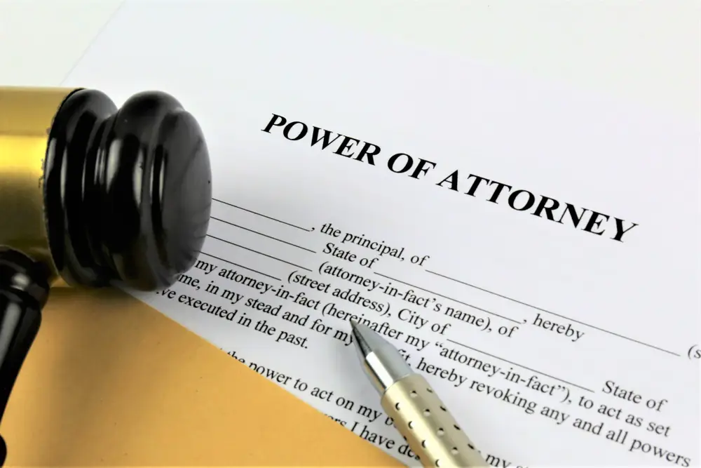 Power of Attorney document